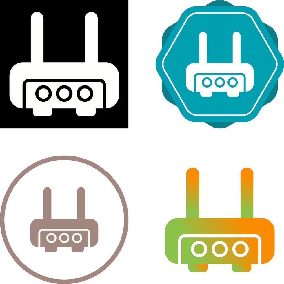 Router Vector Icon