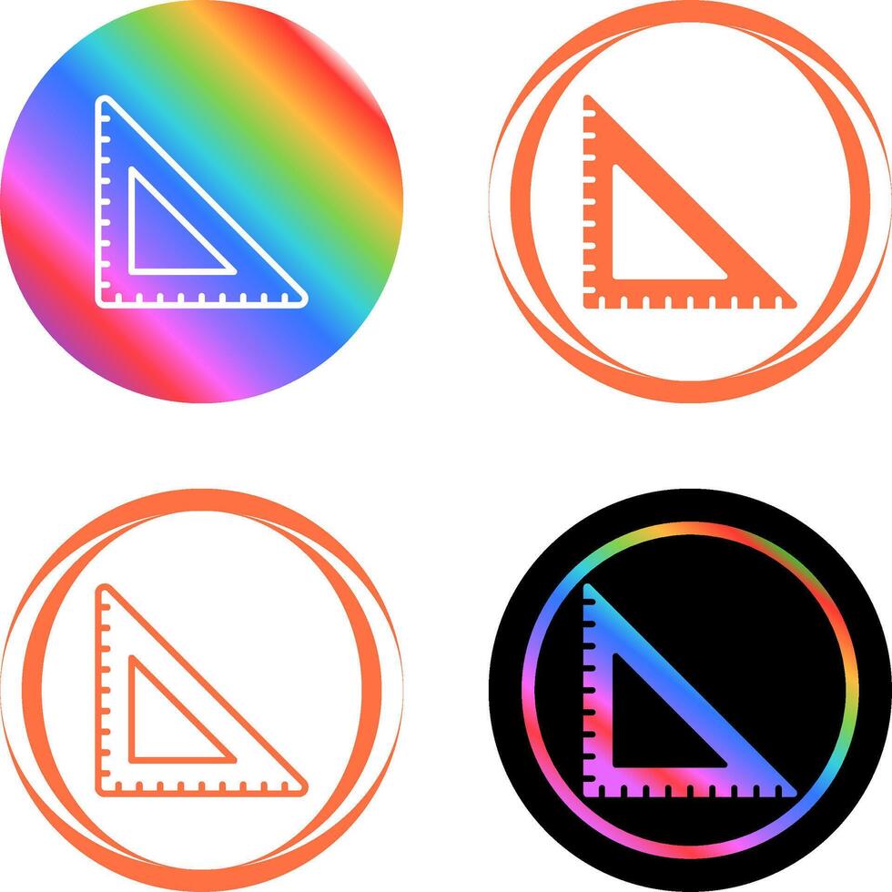 Set Square Vector Icon