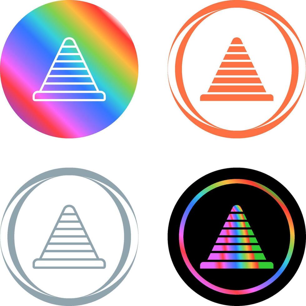 Traffic cone Vector Icon