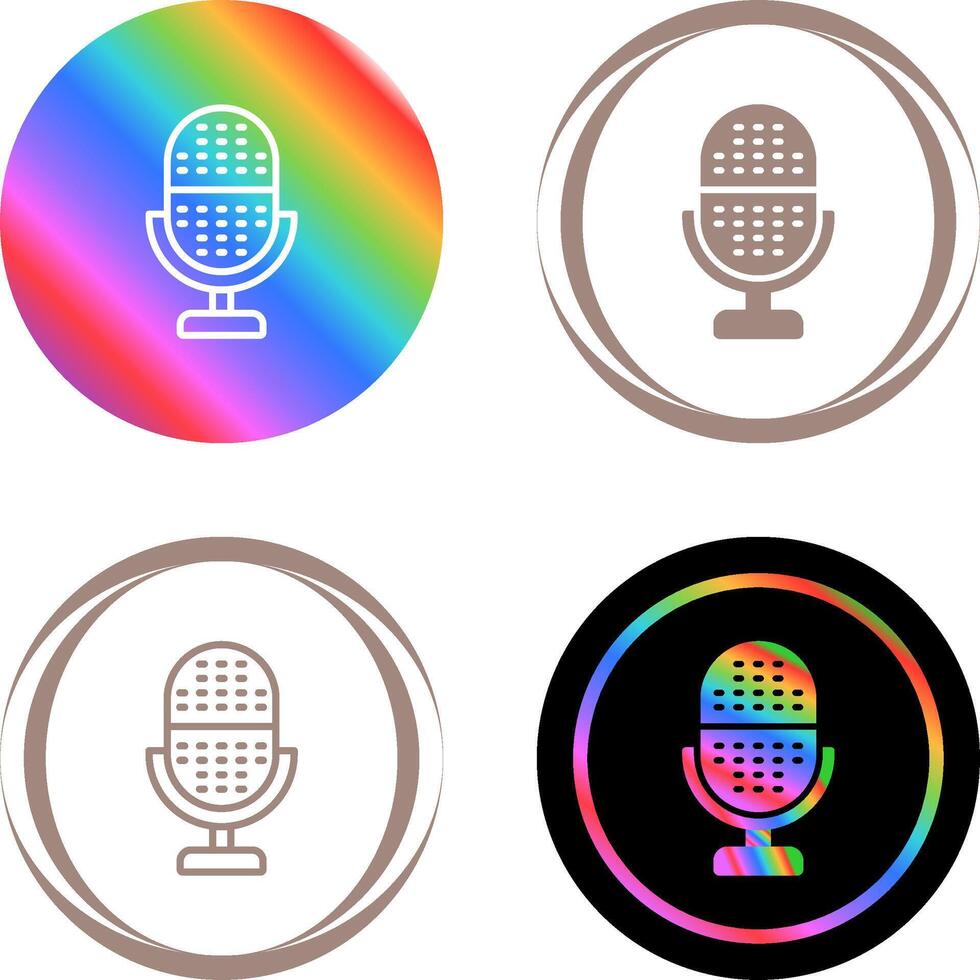 Microphone Vector Icon