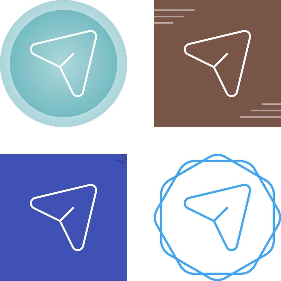 Paper Plane Vector Icon