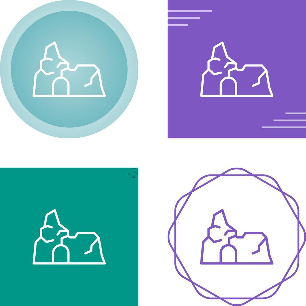Cave Vector Icon