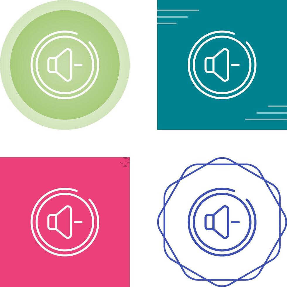 Volume Down Button Vector Icon