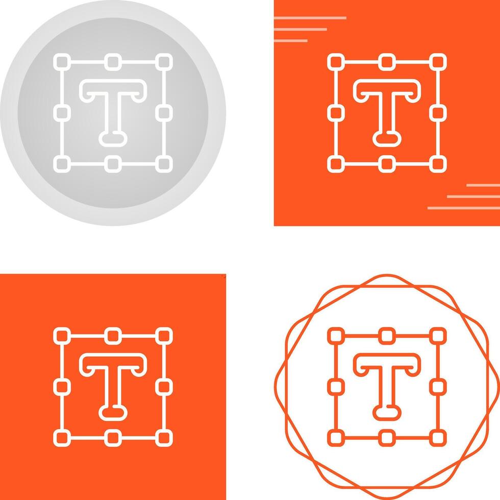 Text Tool Vector Icon