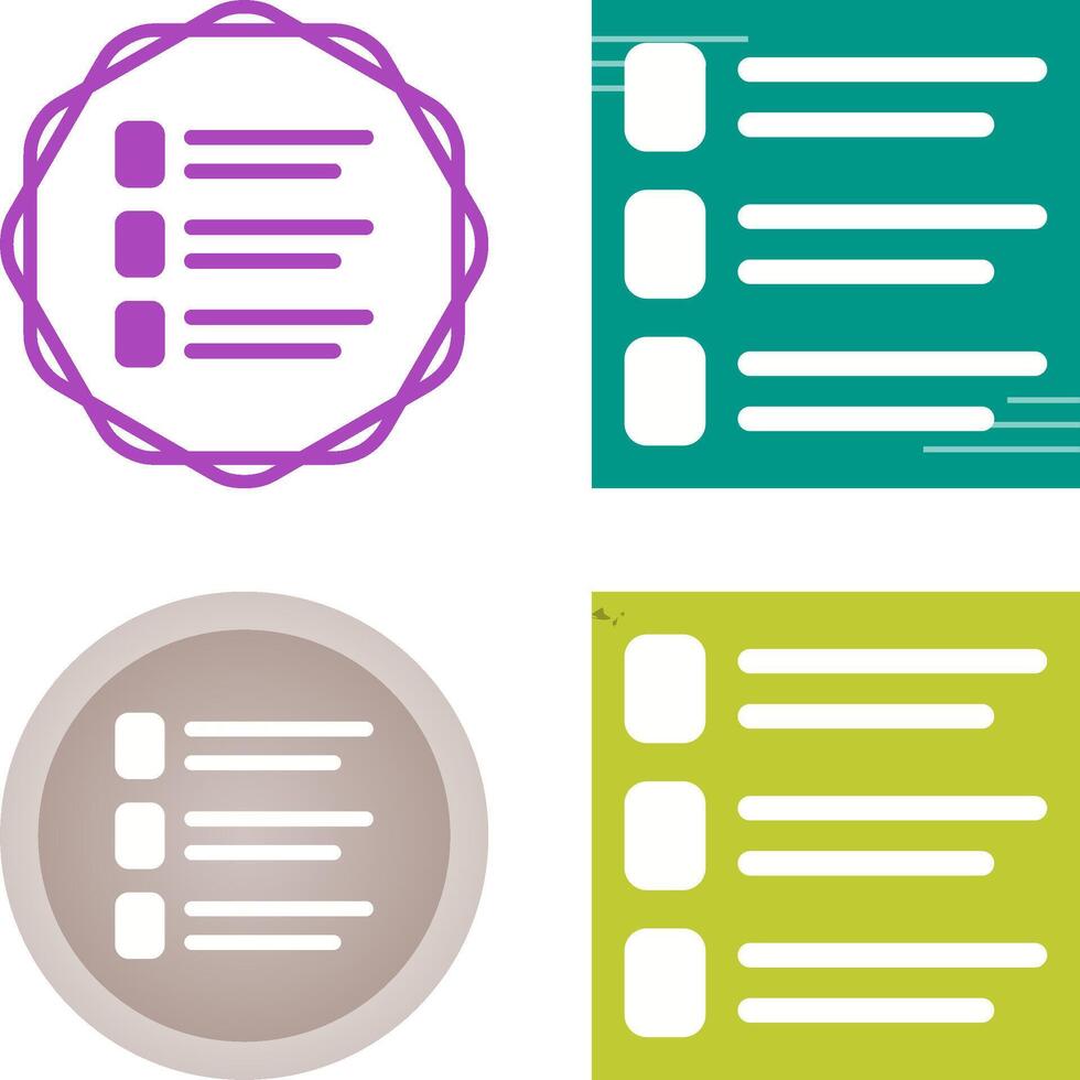 Unique Vector Icon