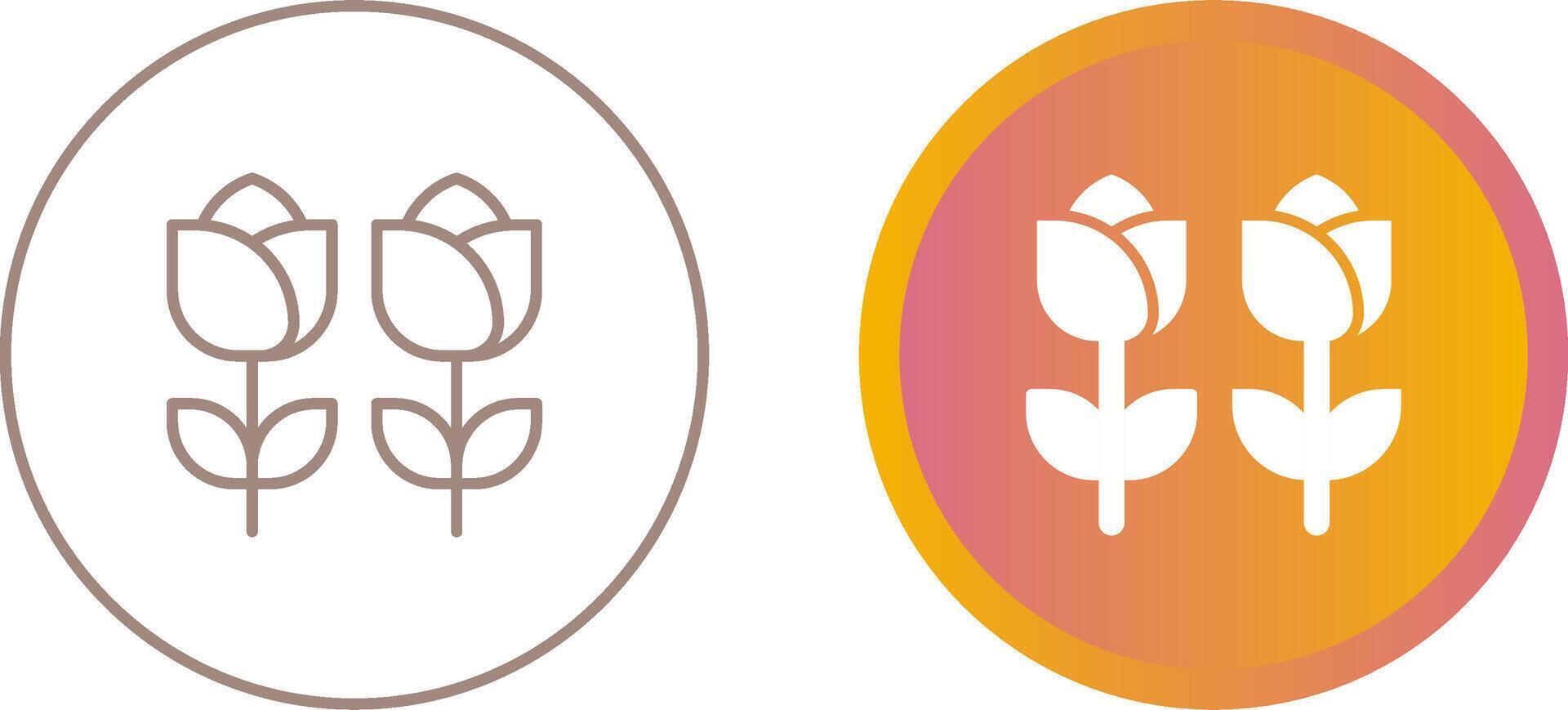 Roses Vector Icon