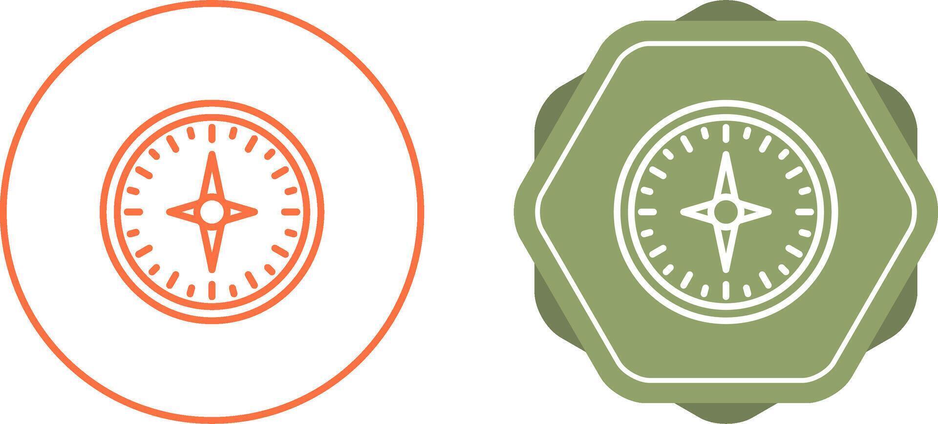 Compass Vector Icon