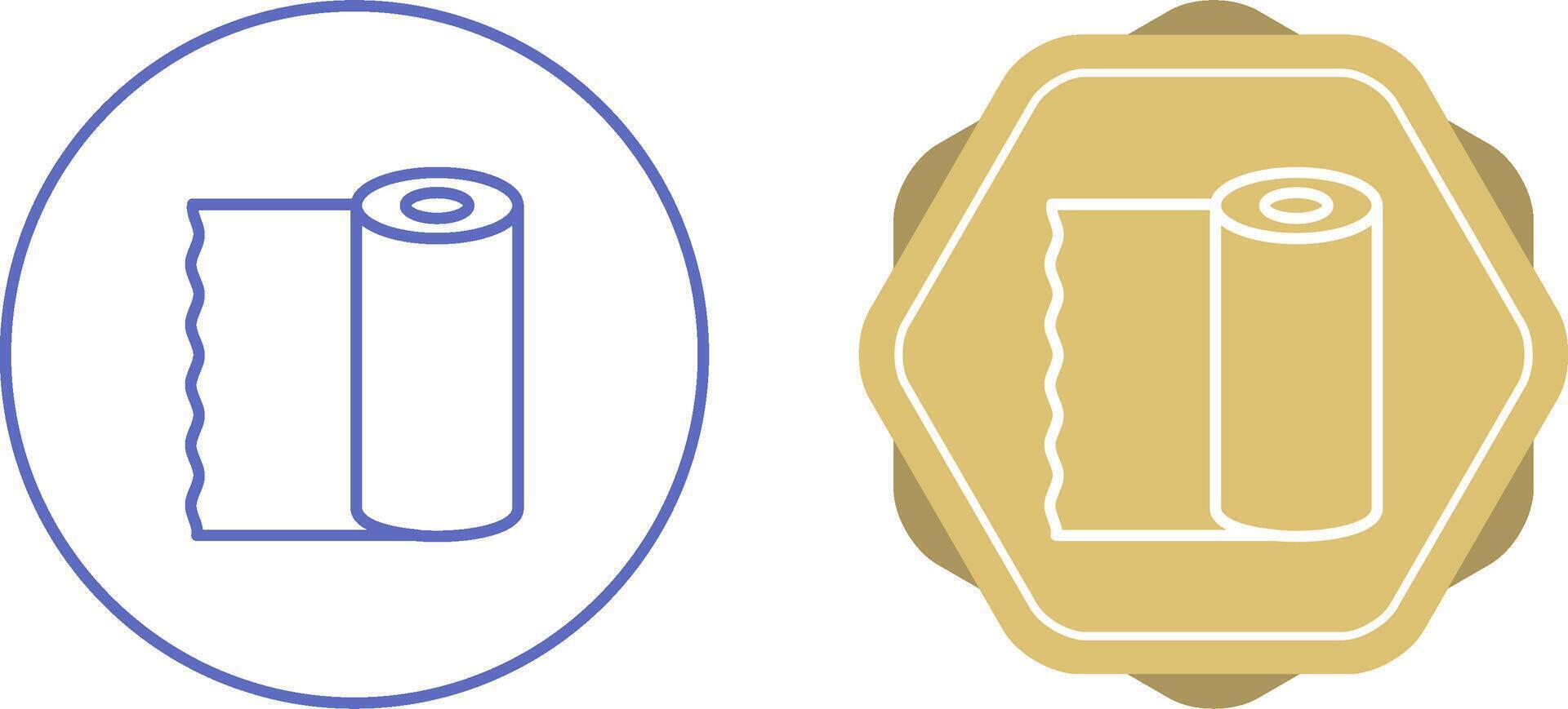 Plastic sheeting Vector Icon