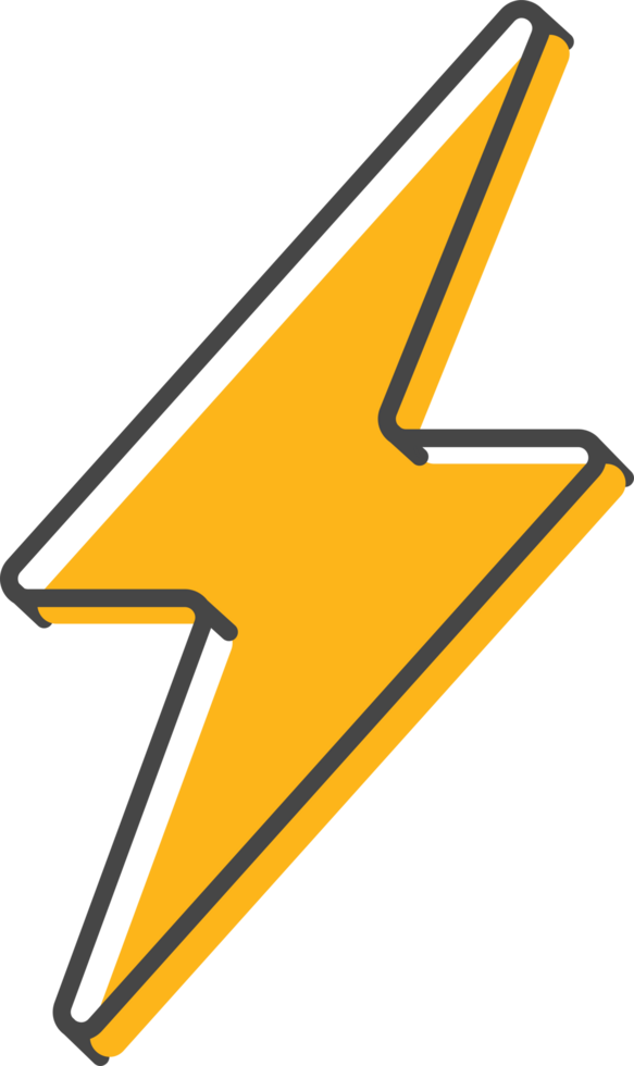 lightning flash thunder png