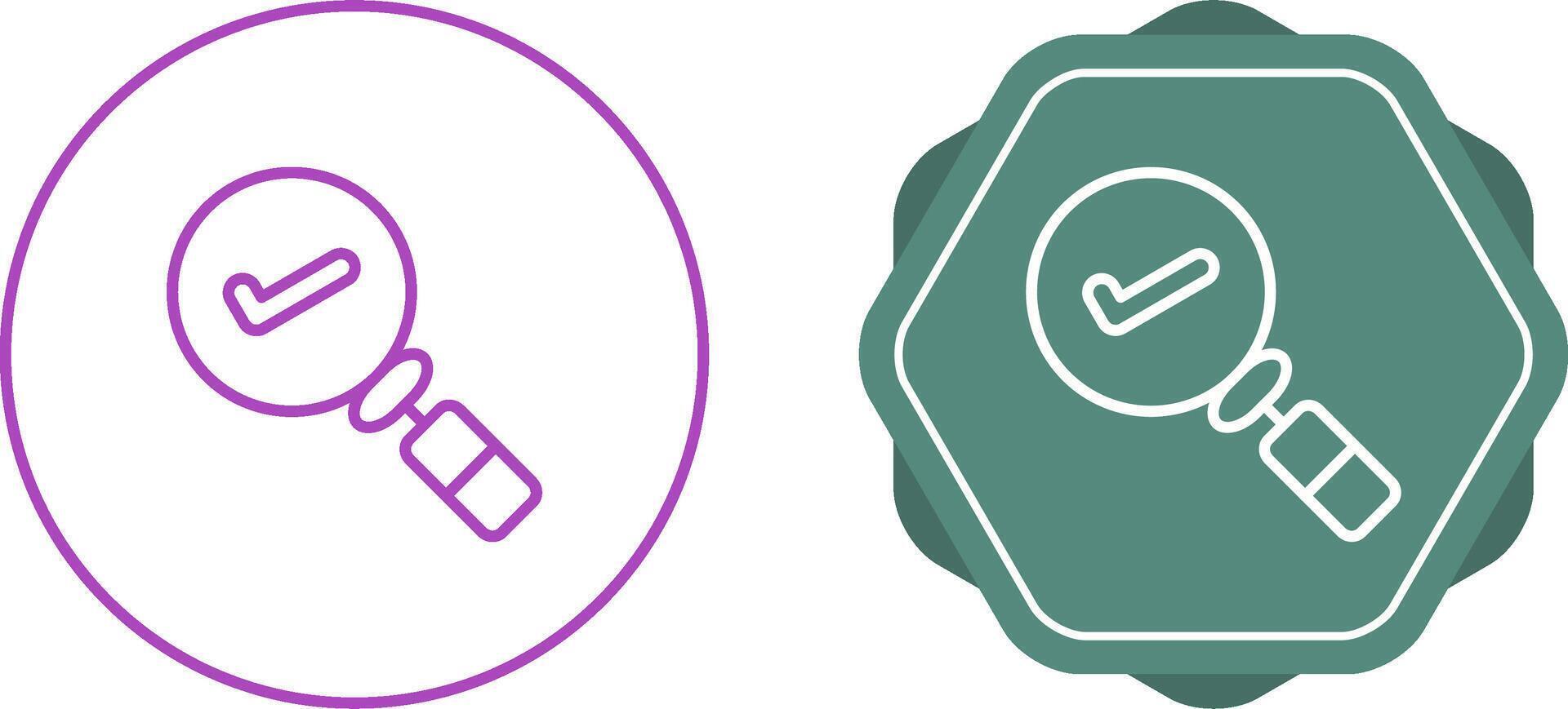 Quality Control Vector Icon