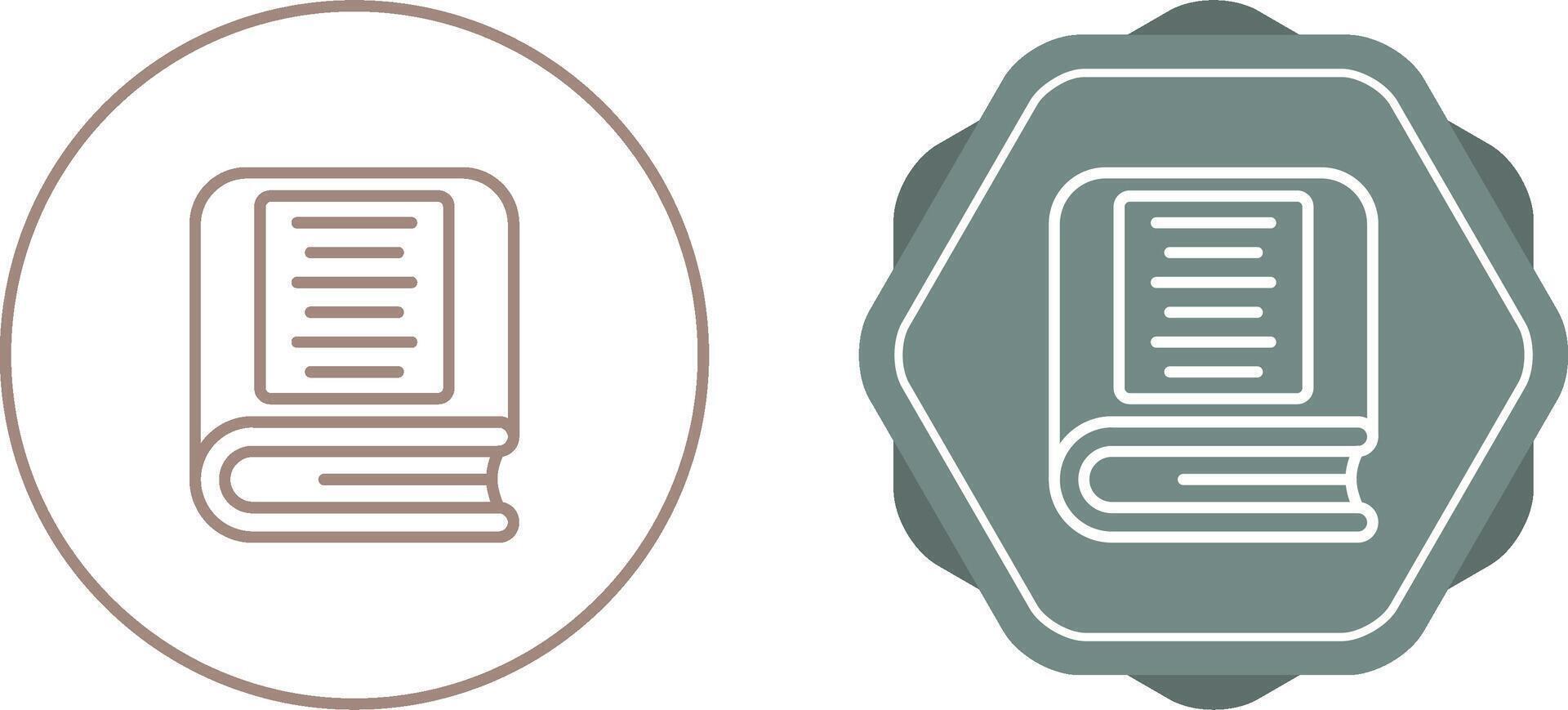 Book Vector Icon