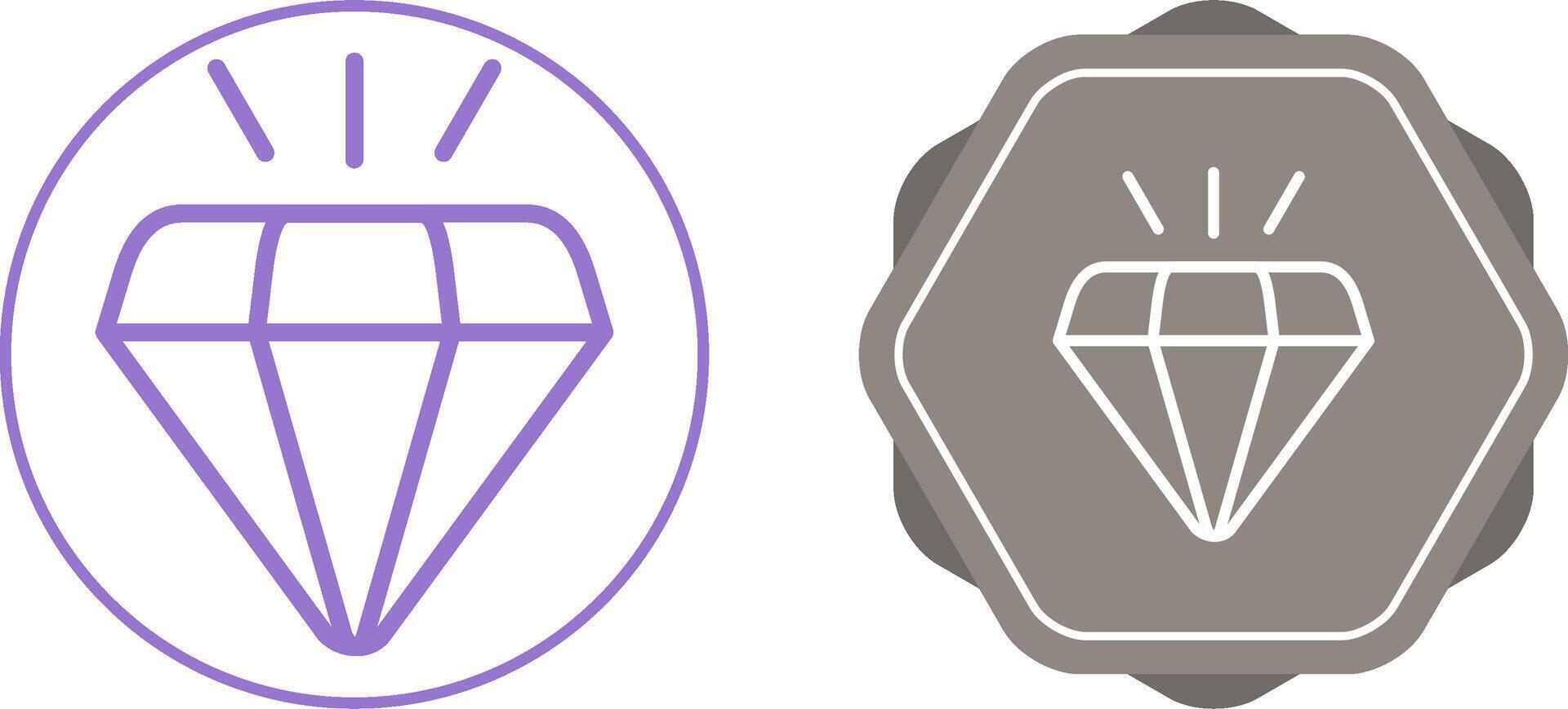 Diamond Vector Icon