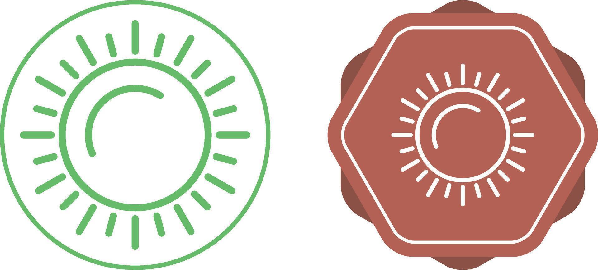 Sun Vector Icon