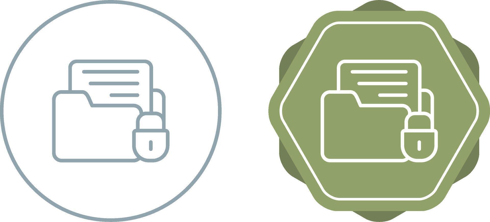 Data Encryption Vector Icon