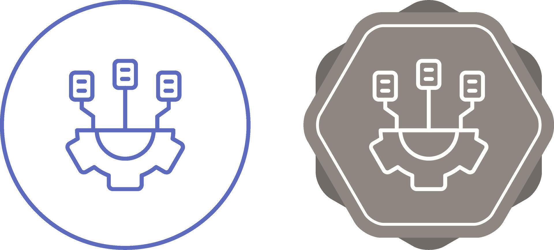 Infrastructure as a Service Vector Icon