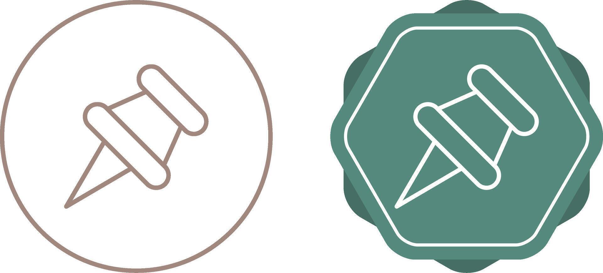 Pushpin Vector Icon