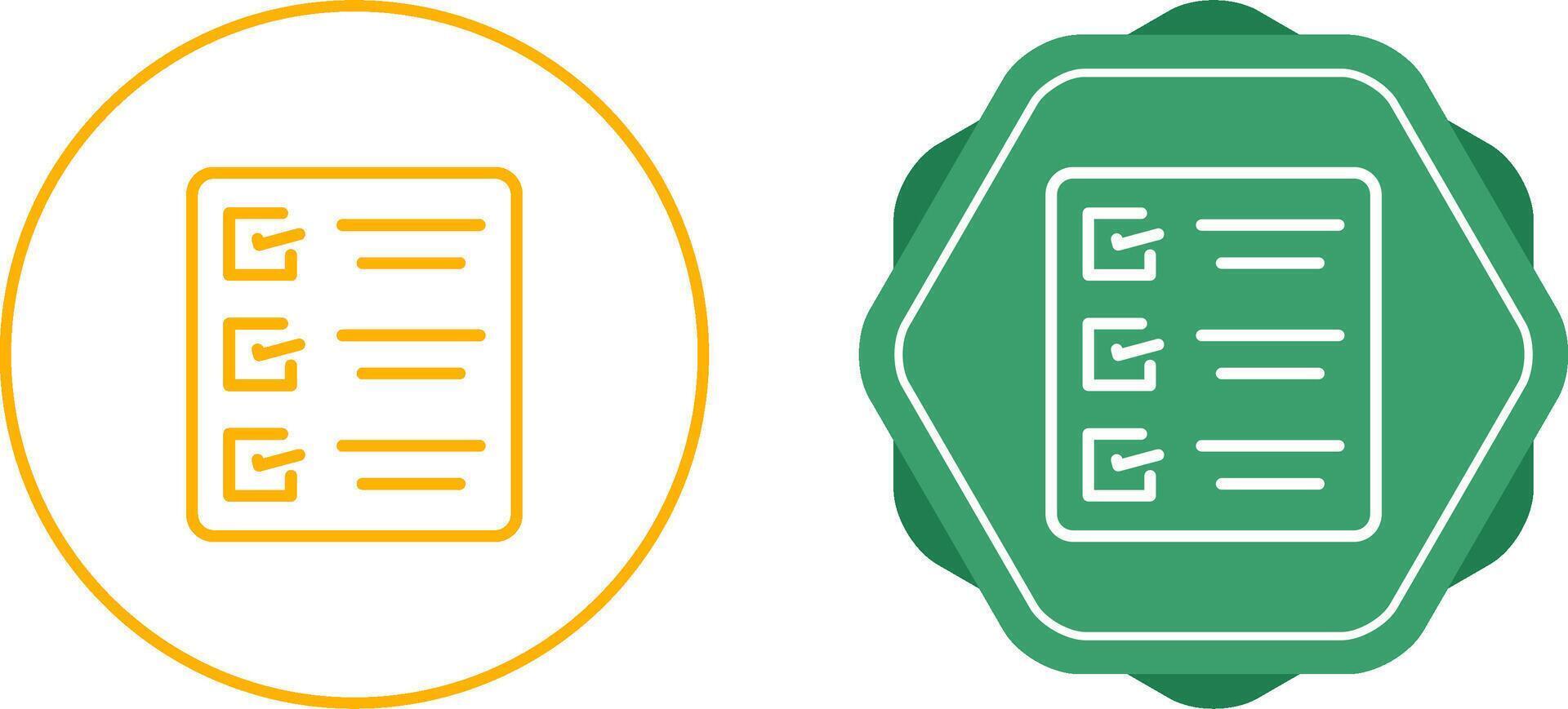 Task list Vector Icon