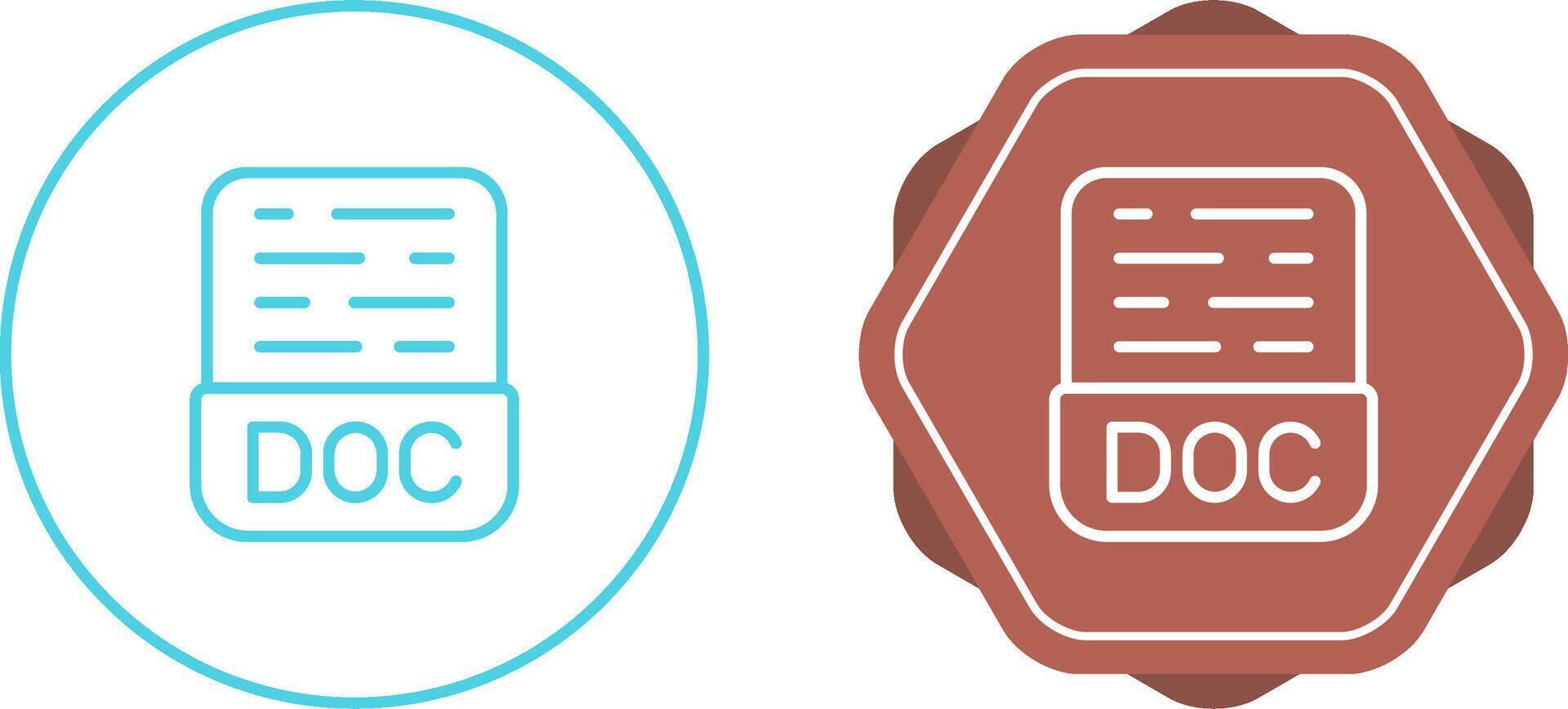 DOC Vector Icon