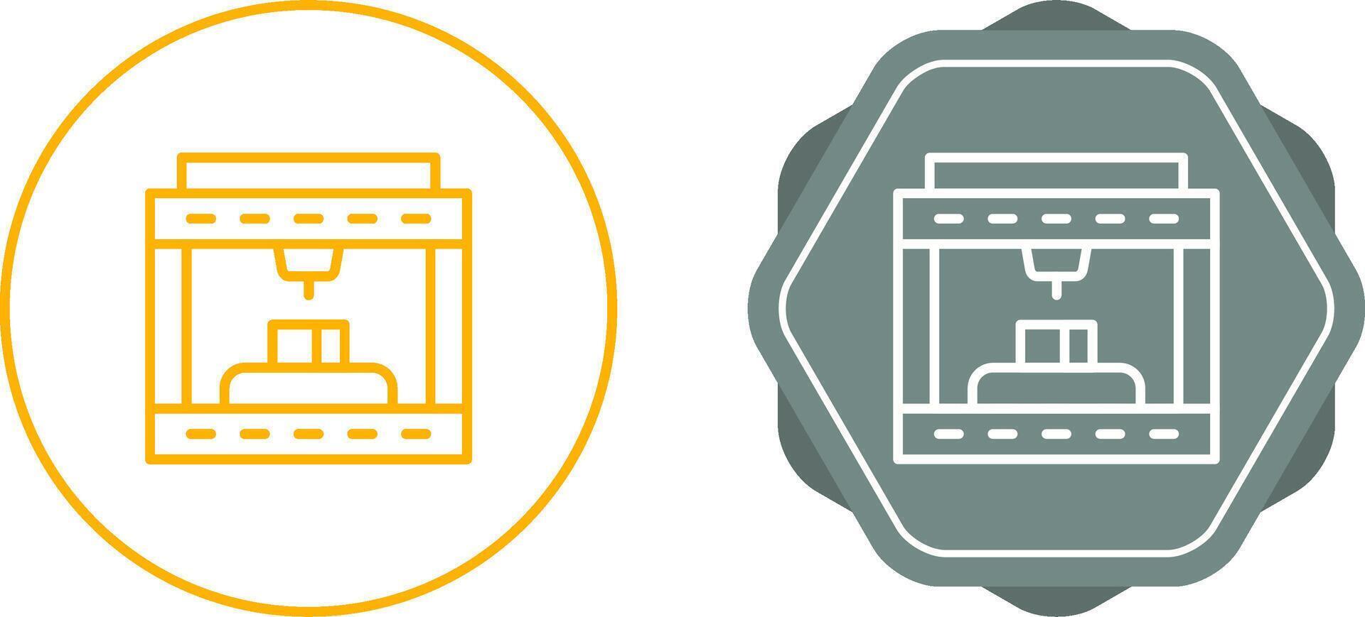 3d Printing Vector Icon