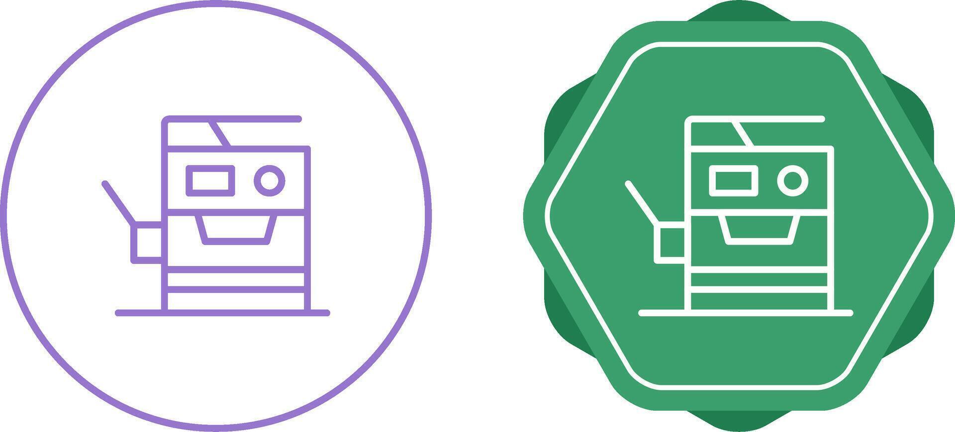 Copy Machine Vector Icon