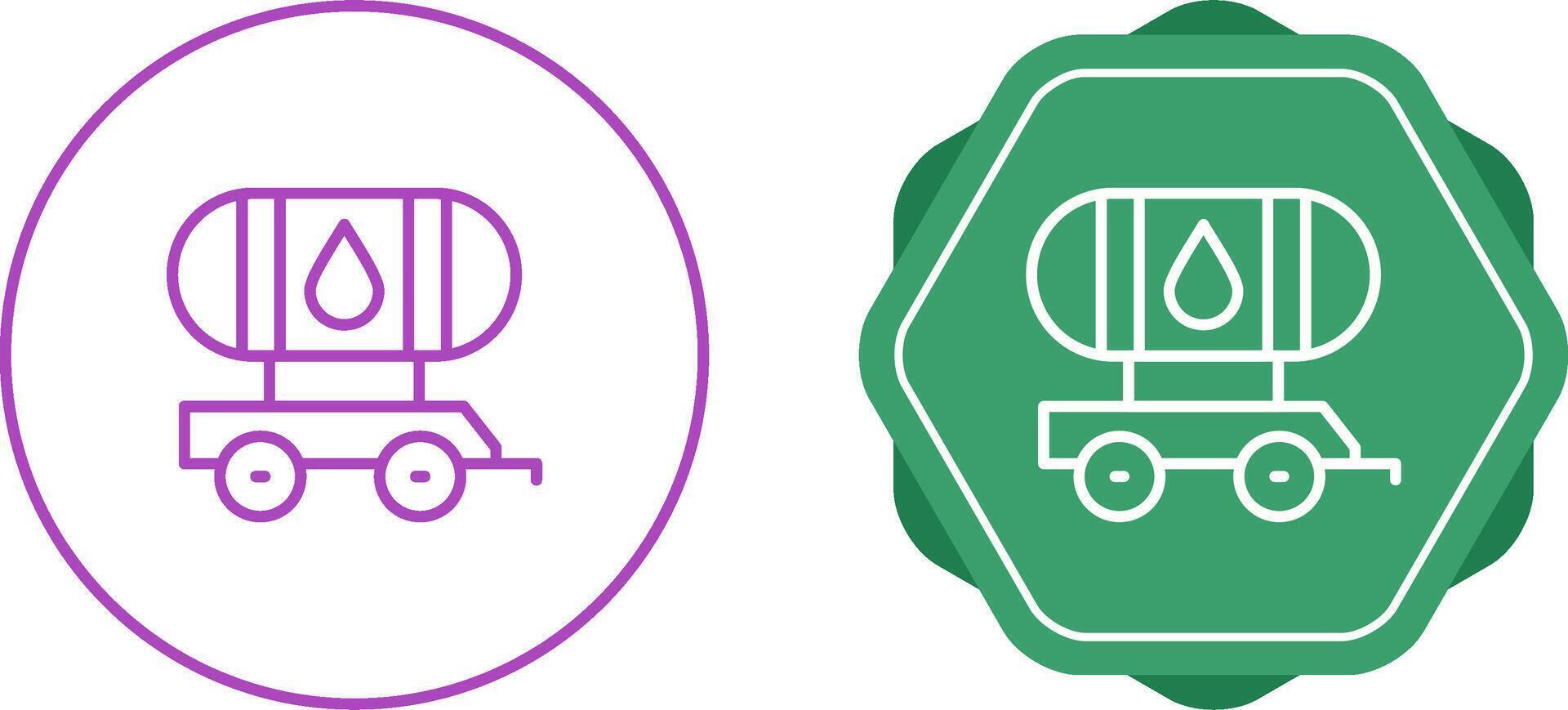Tanker Truck Vector Icon