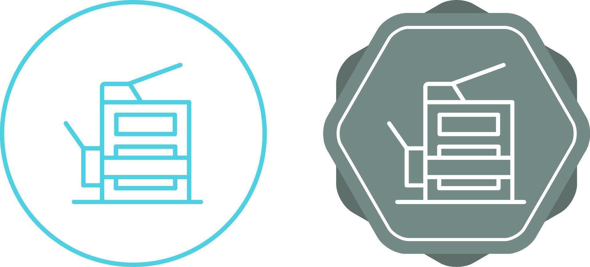 Copy Machine Vector Icon