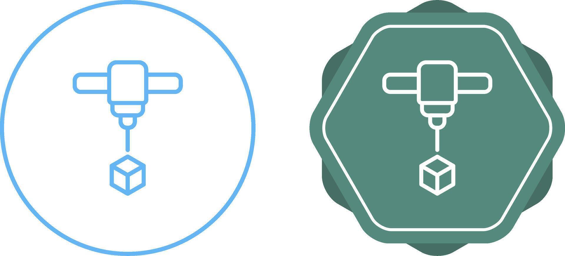 3d Printing Vector Icon