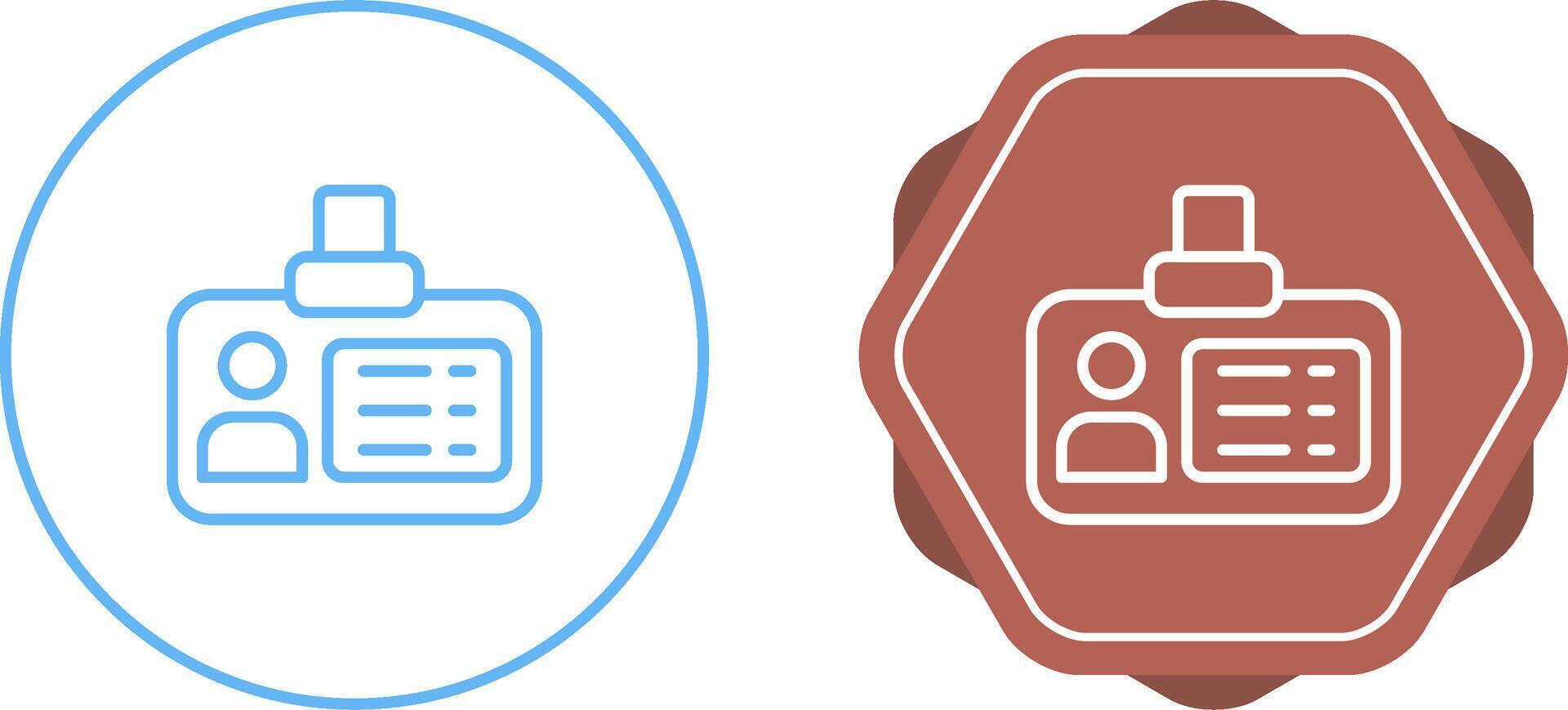 Id Card Vector Icon