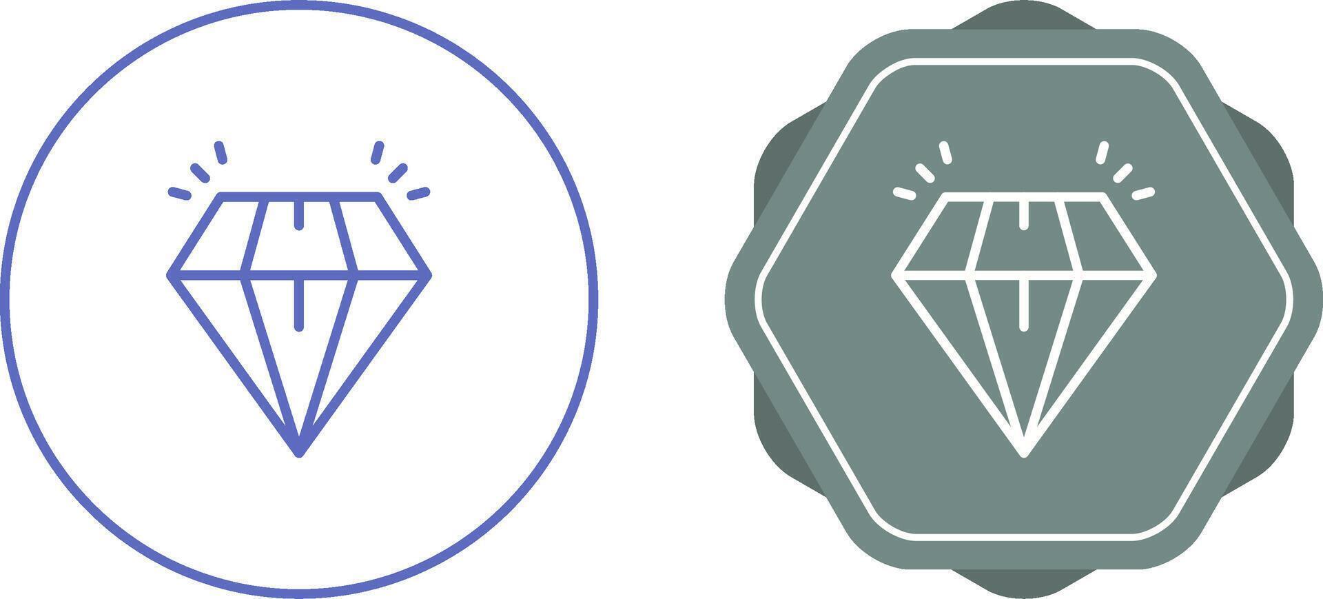 Diamond Vector Icon