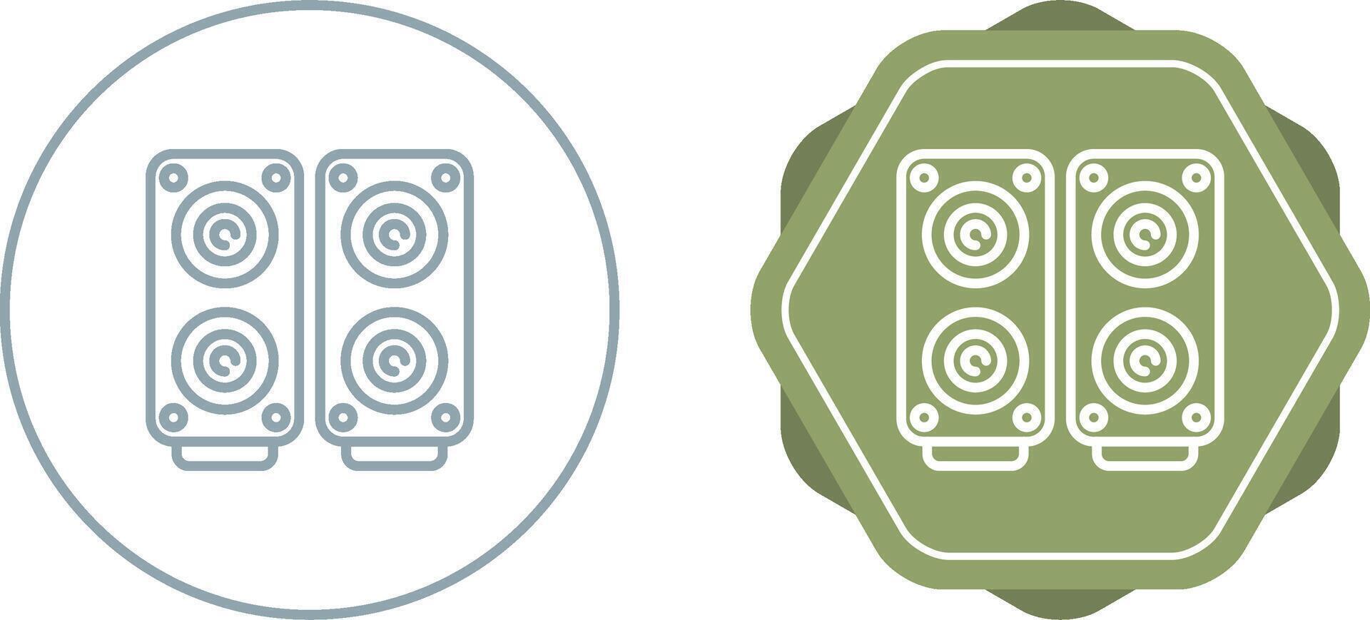 Speakers Vector Icon