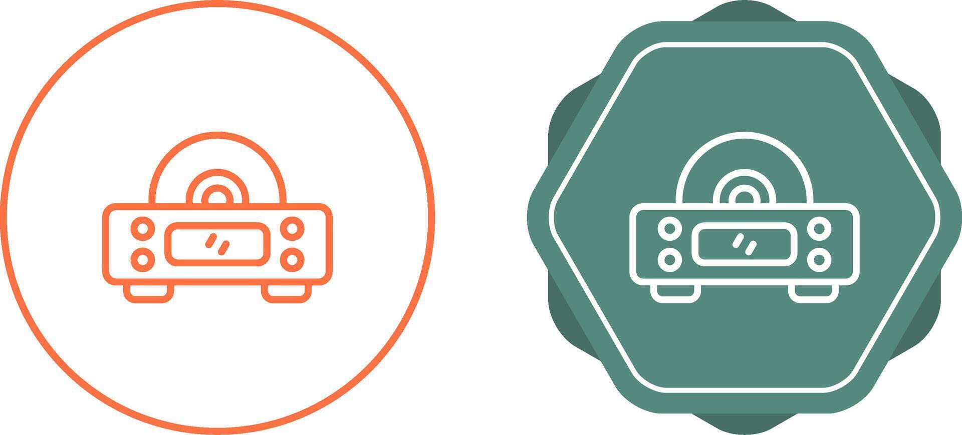 Cd Player Vector Icon