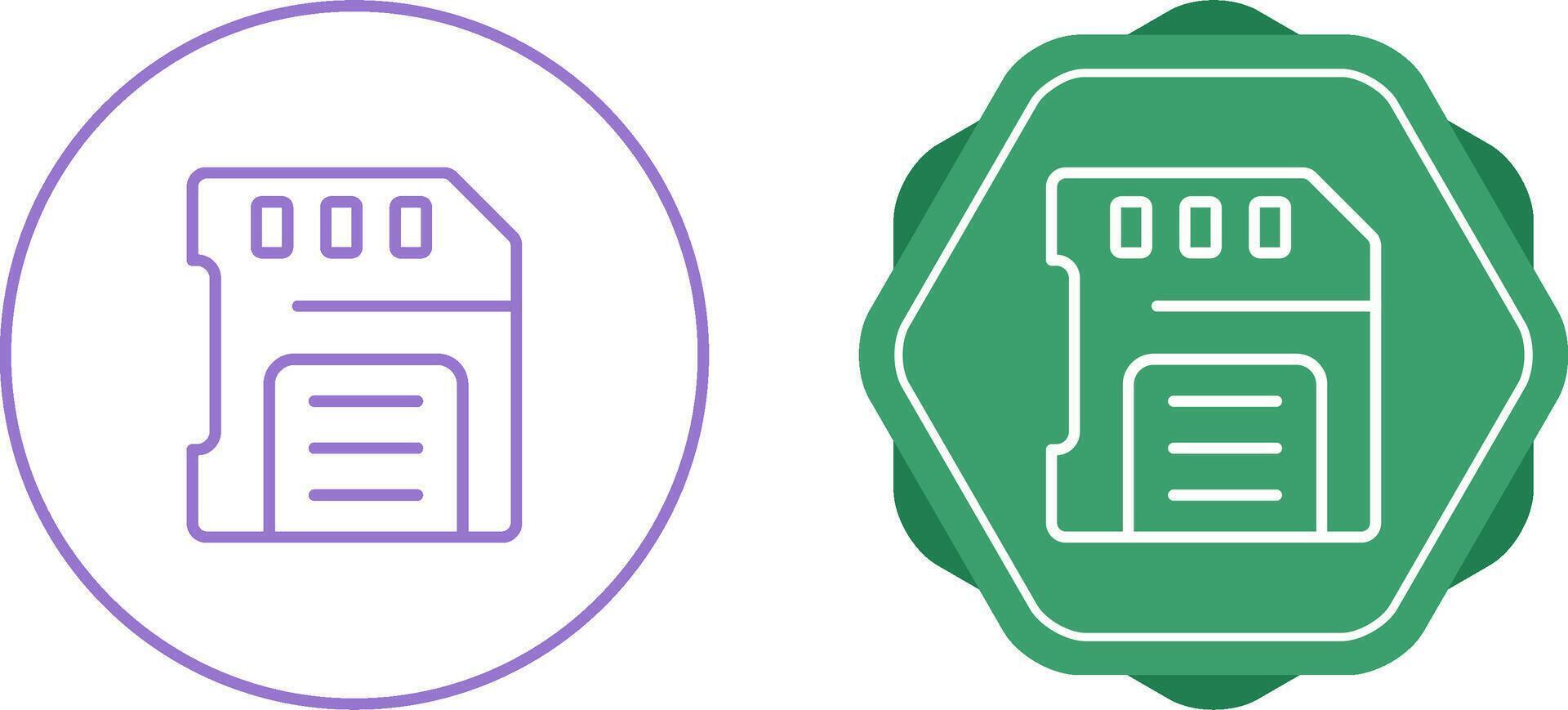 Sd Card Vector Icon