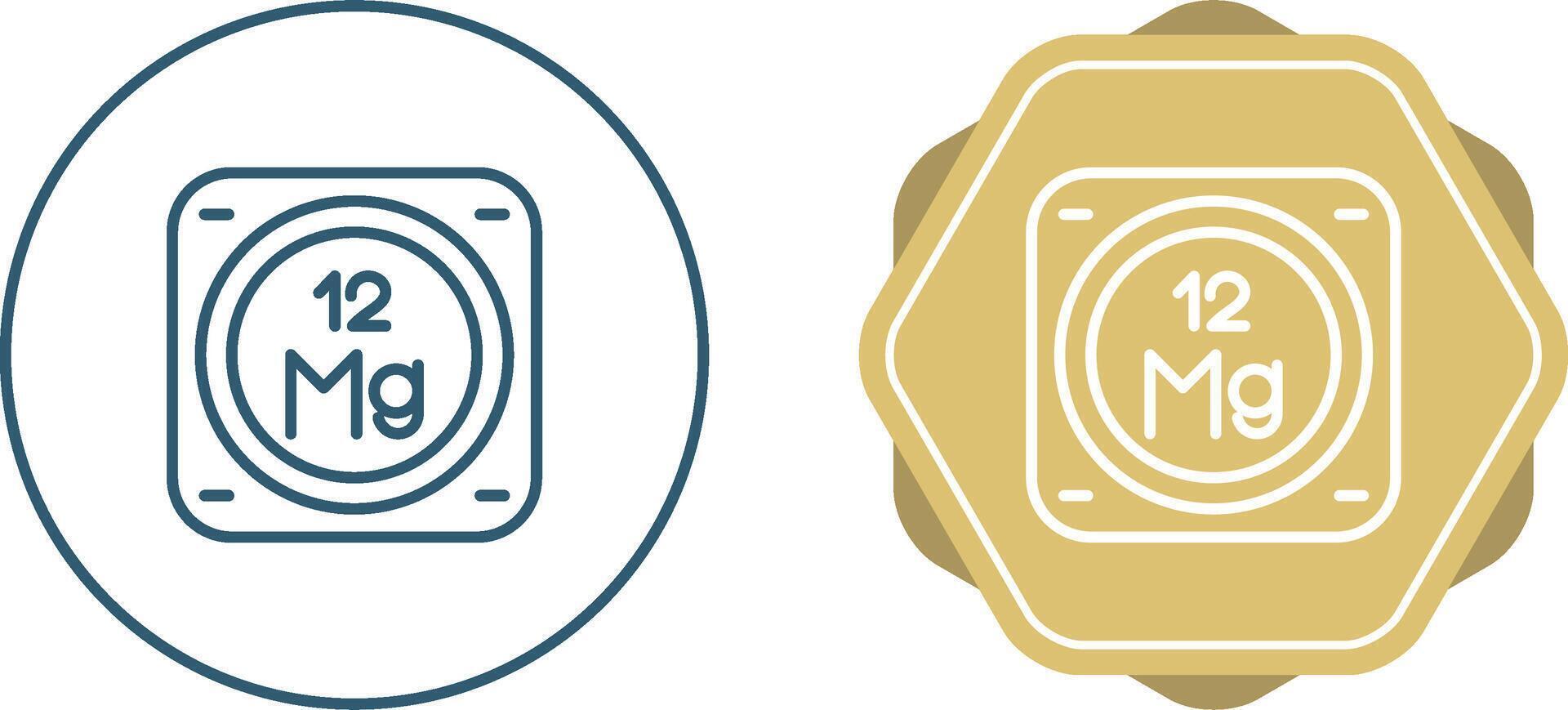 Magnesium Vector Icon