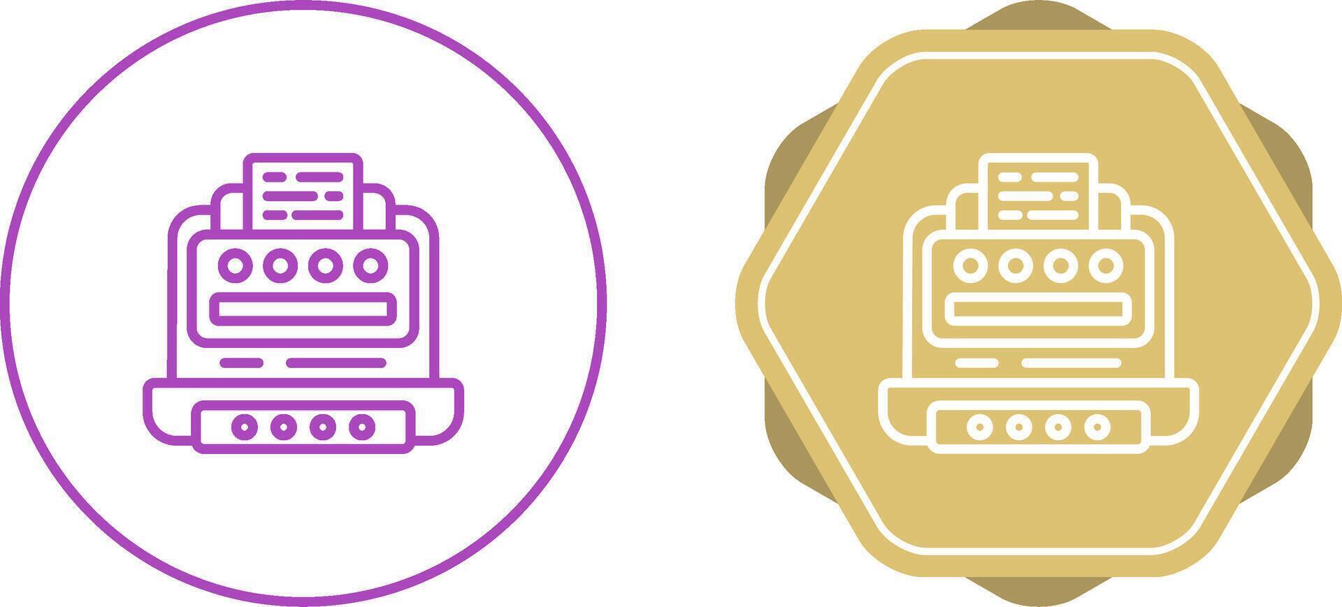 Unique Vector Icon