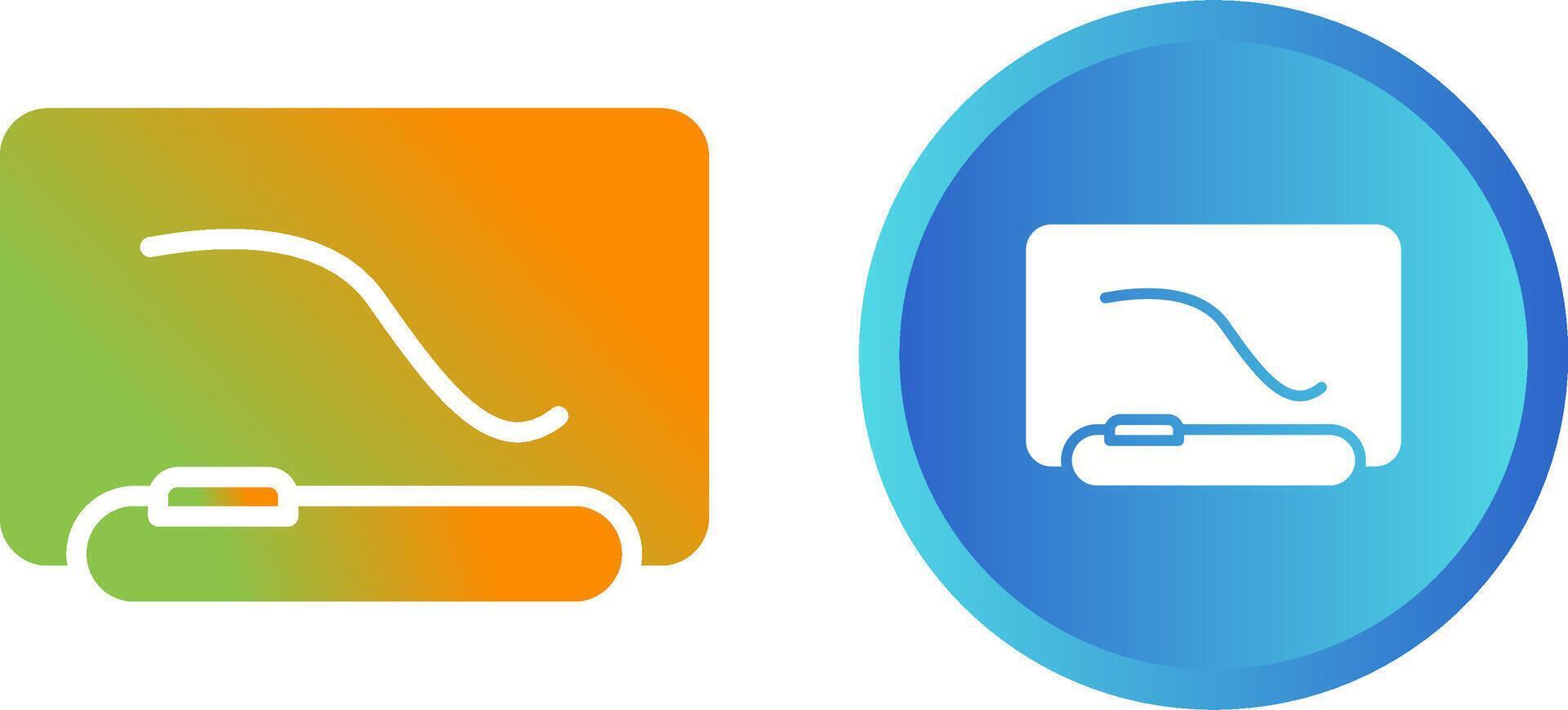 Interactive Whiteboard Vector Icon