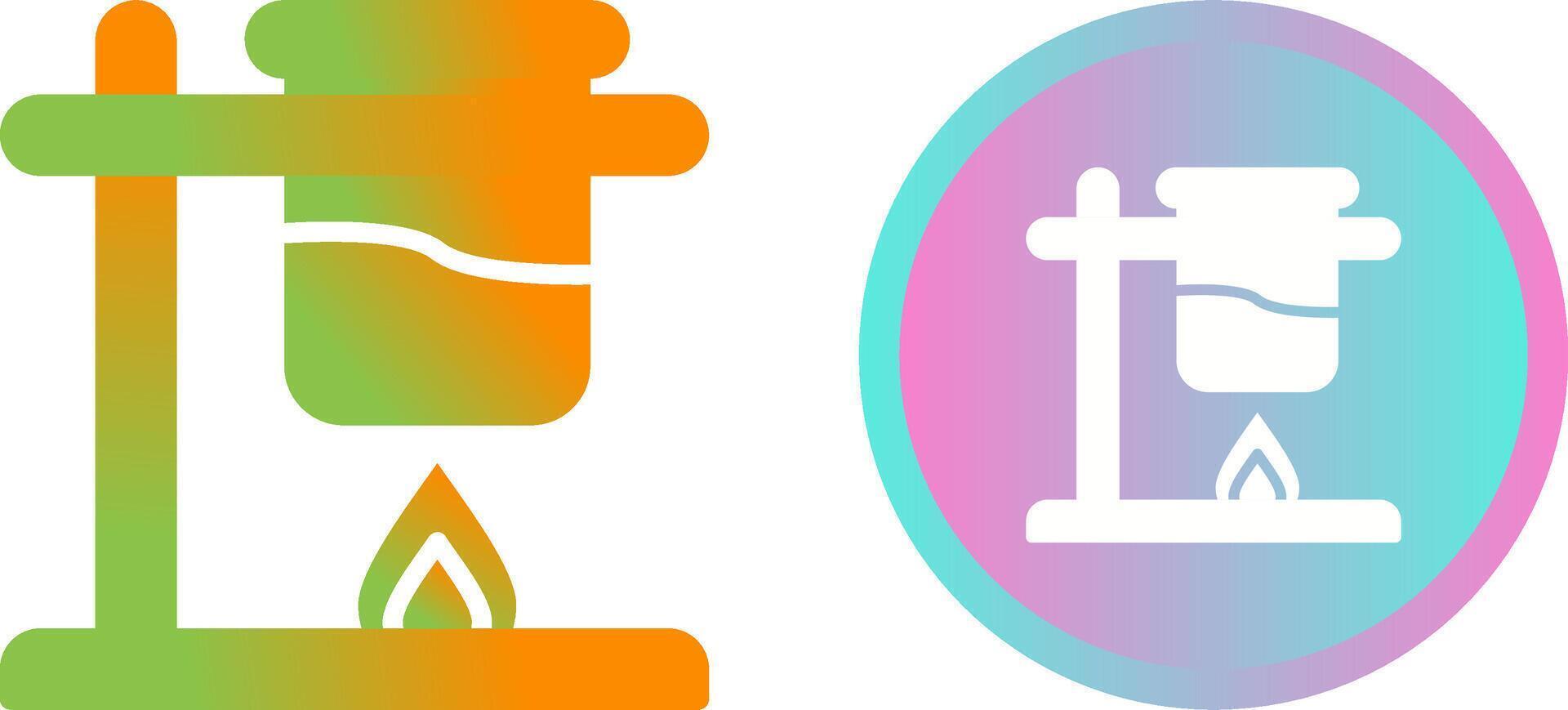 Bunsen Burner Vector Icon