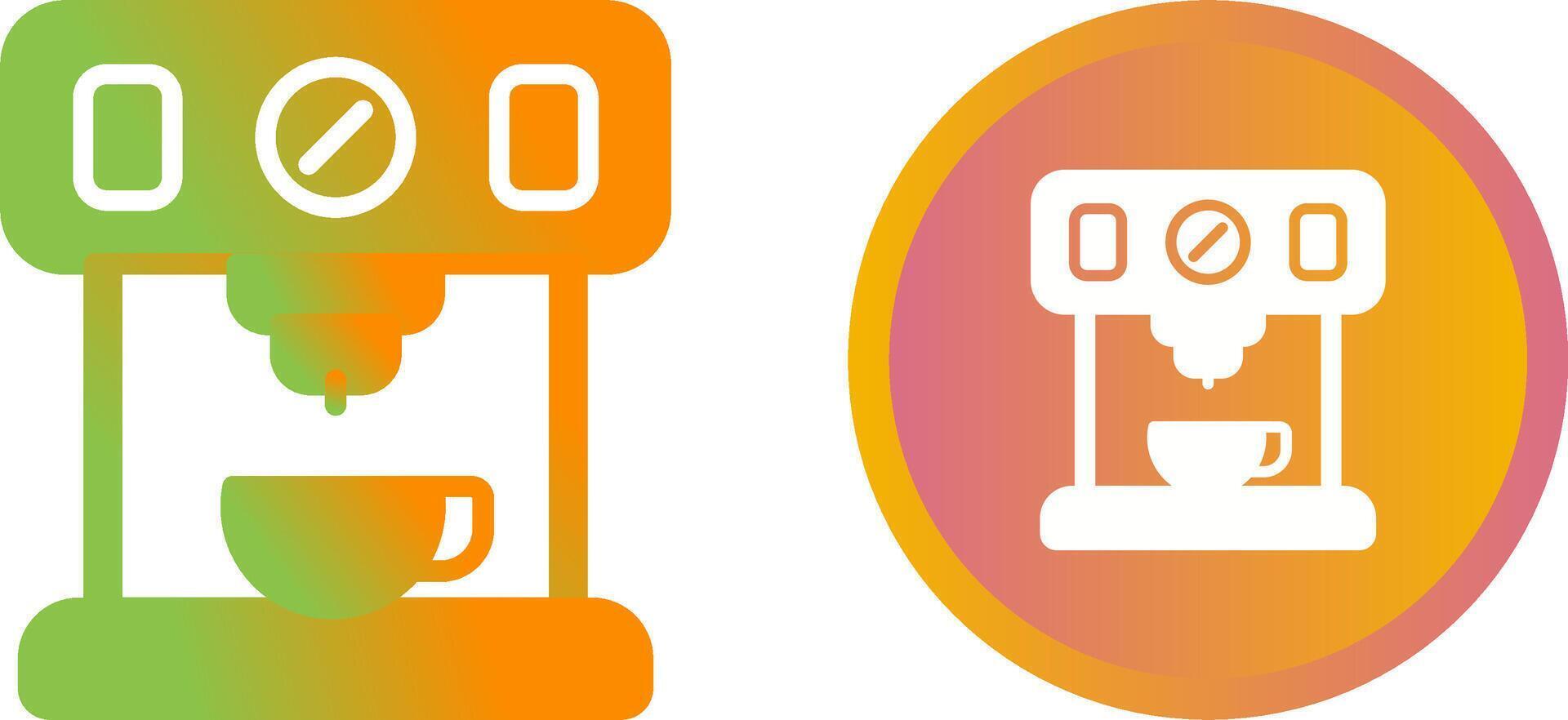 Coffee Maker with Wi-Fi Vector Icon