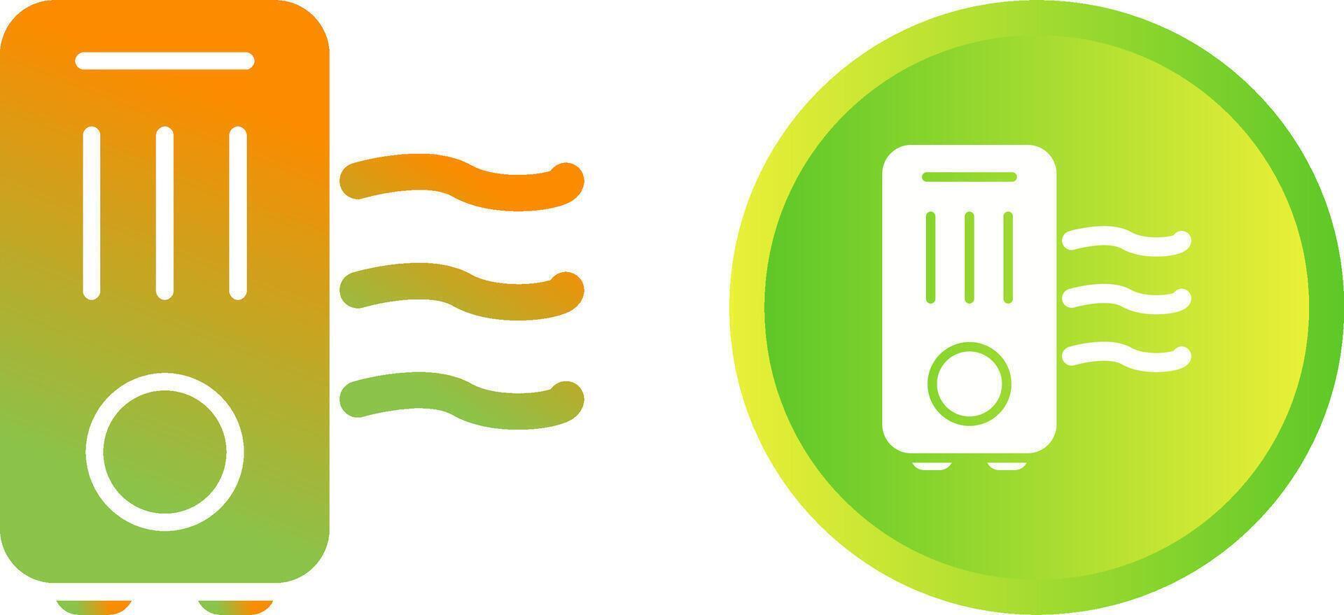 Portable Air Purifier Vector Icon