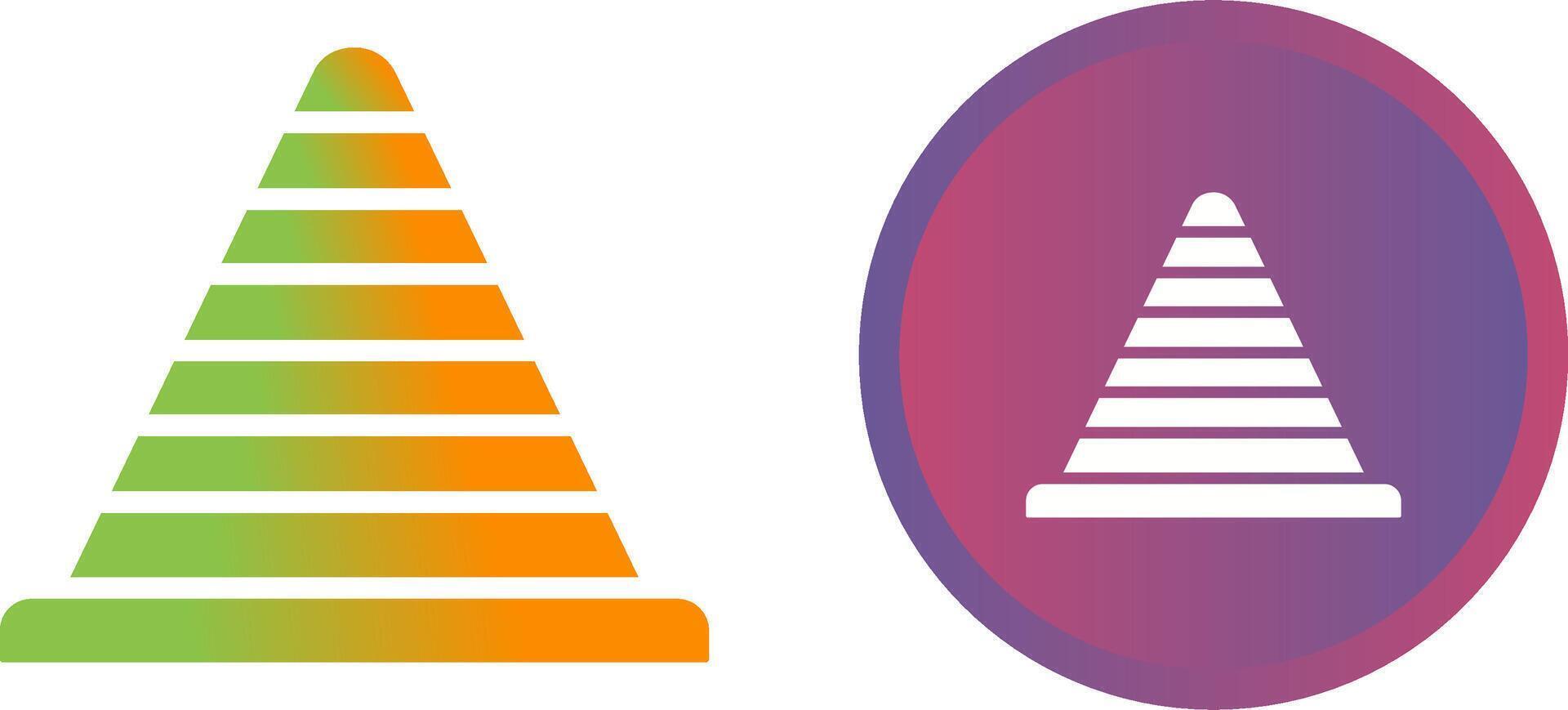 Traffic cone Vector Icon