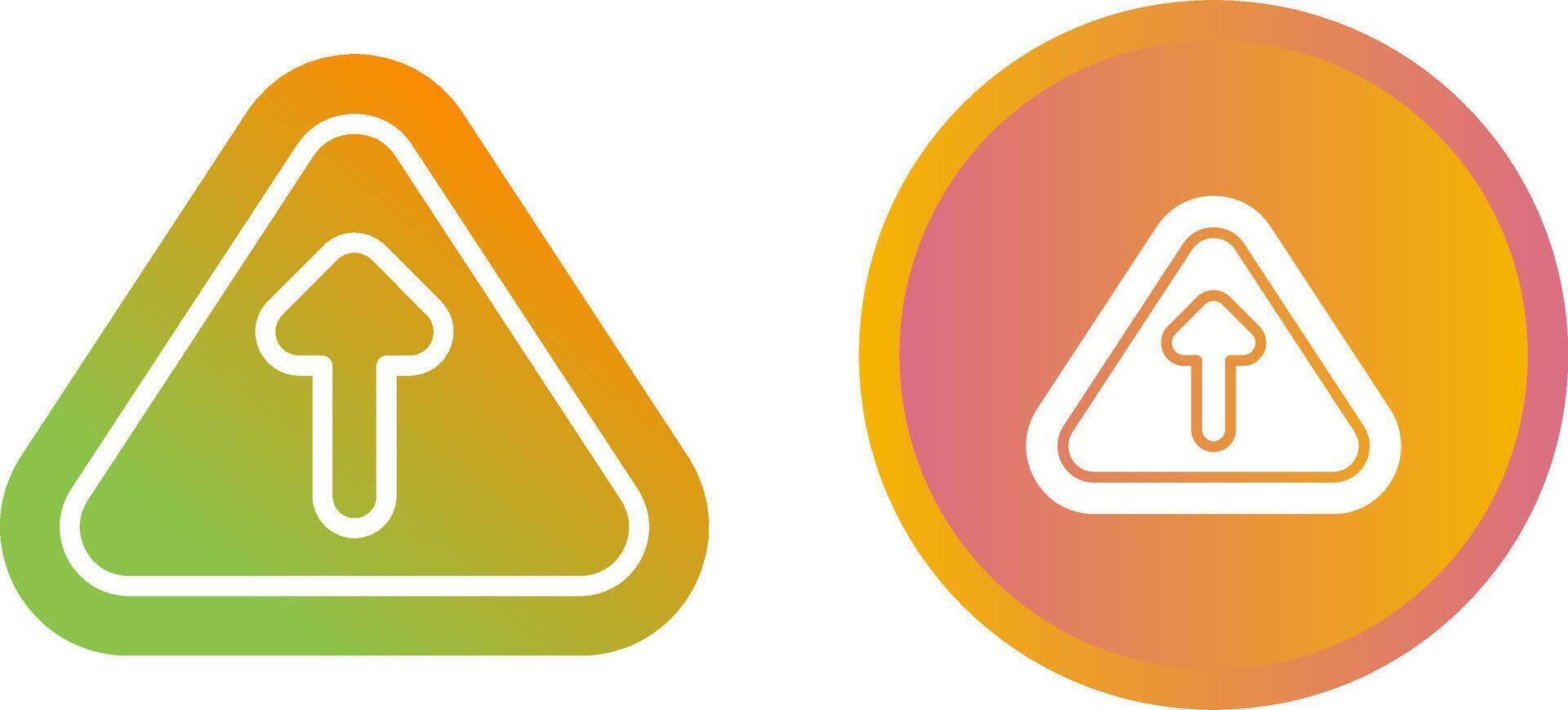 Road sign Vector Icon