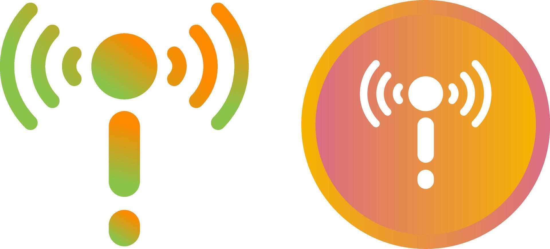 Network Troubleshooting Vector Icon