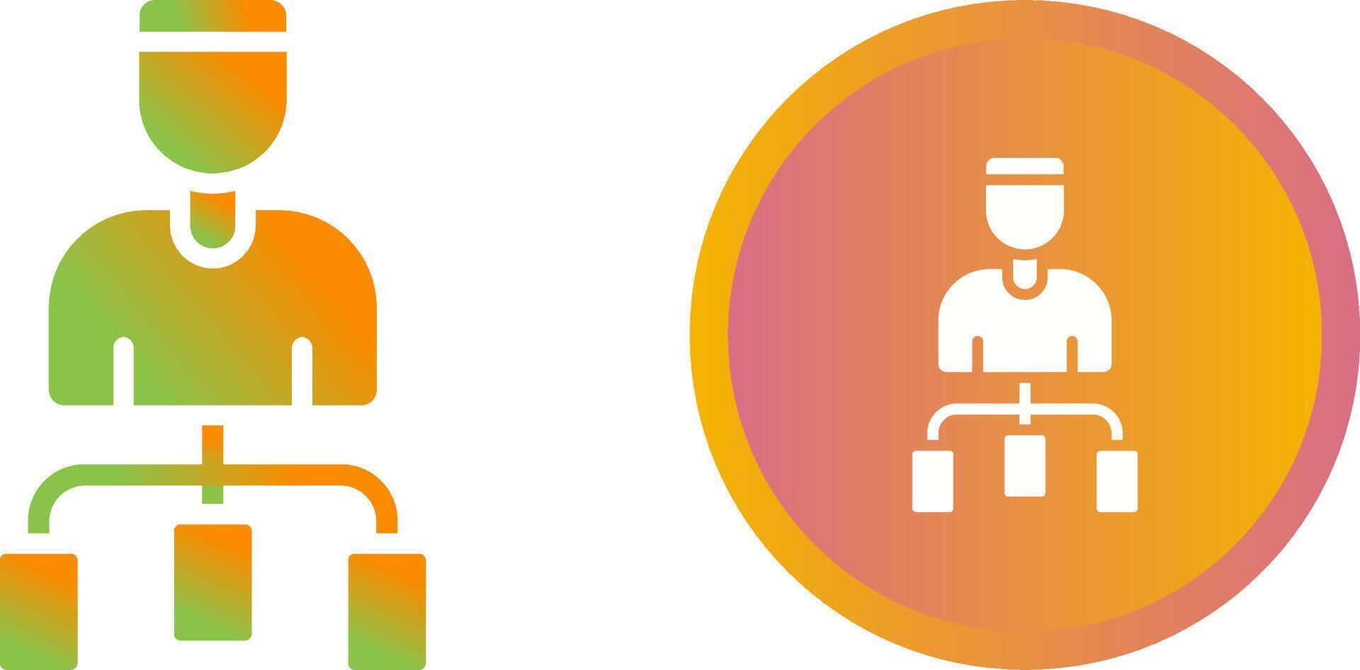 User Flow Vector Icon