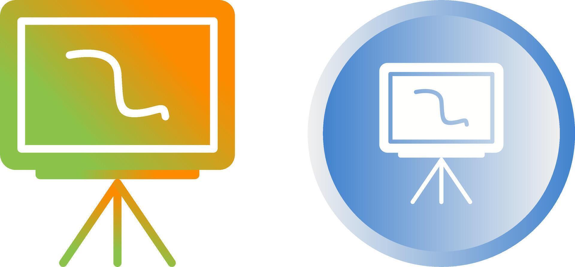 Chalkboard Vector Icon