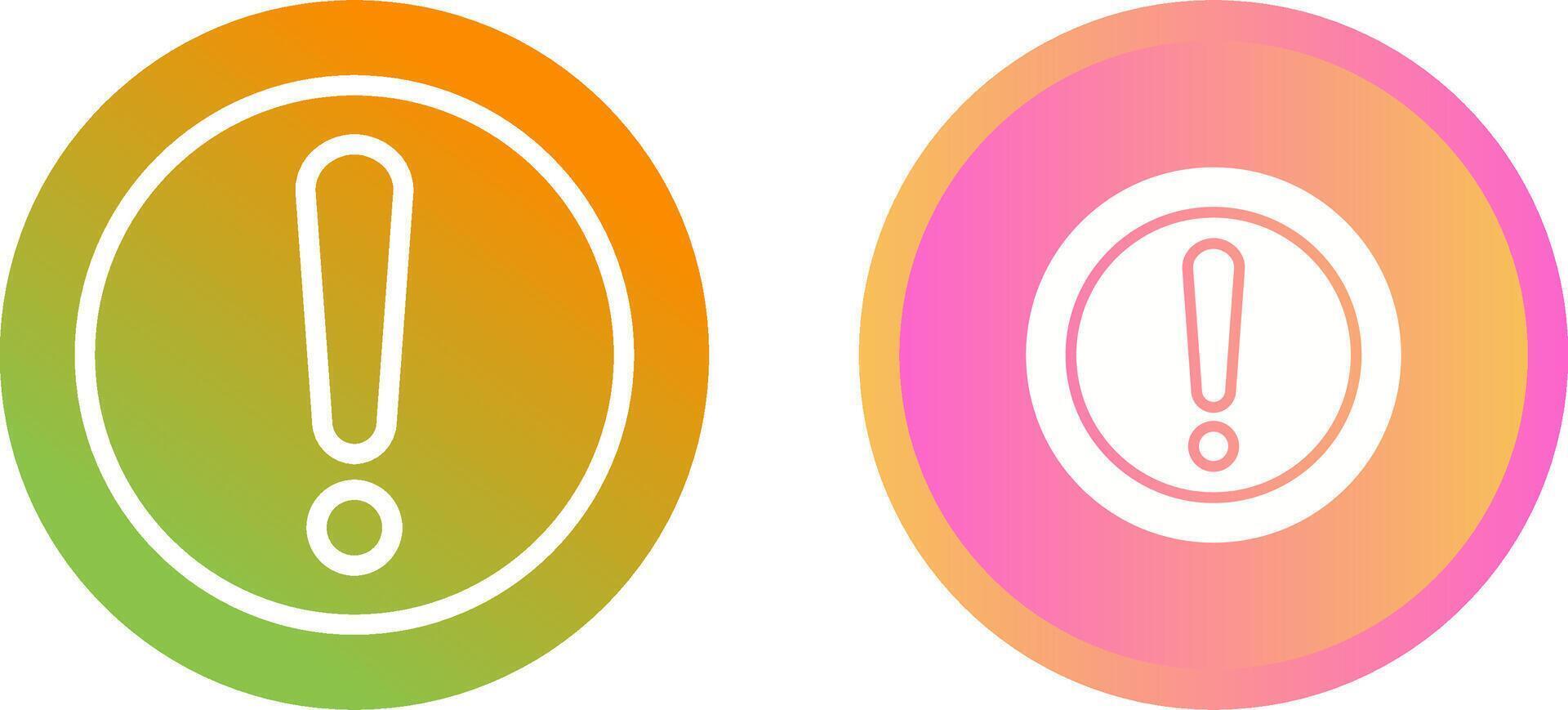 Exclamation Vector Icon