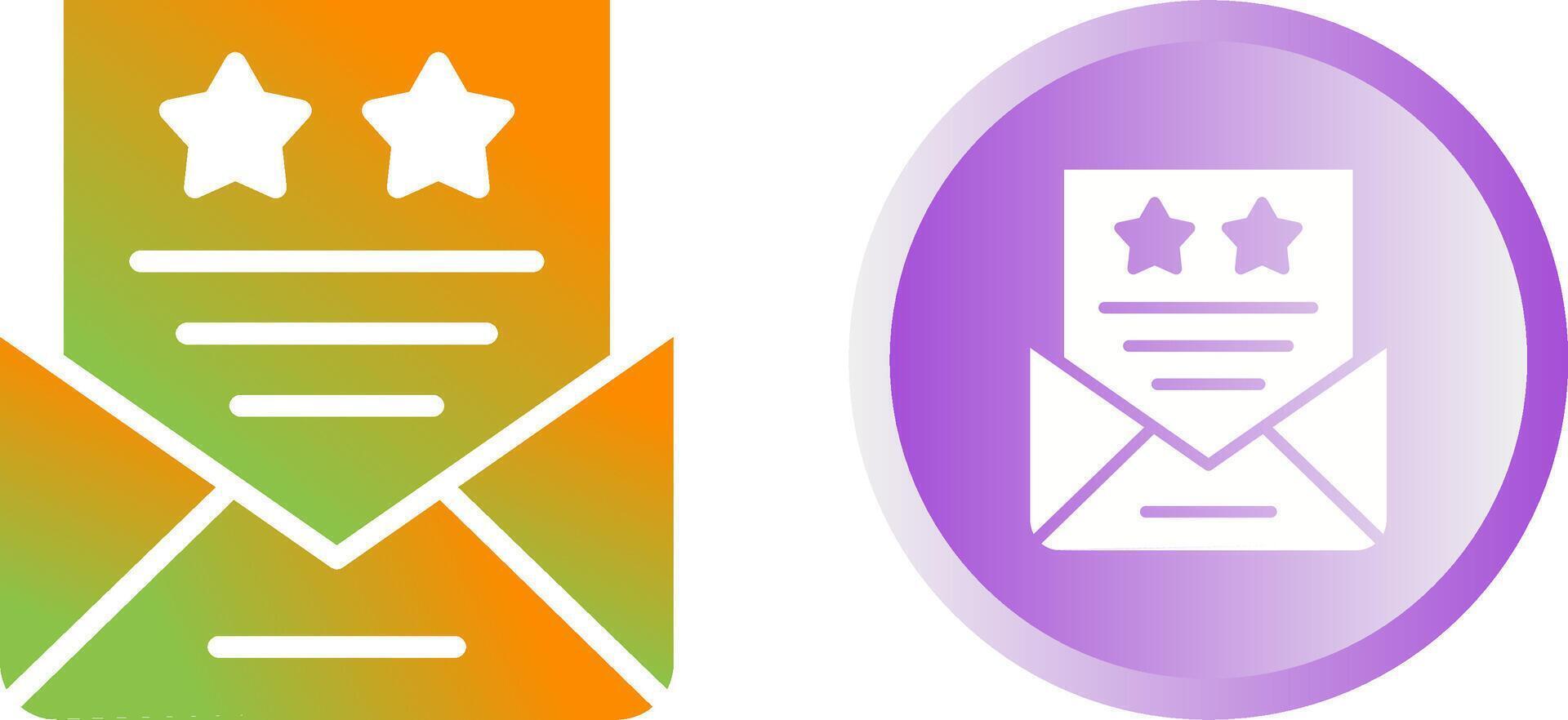 Letter Vector Icon
