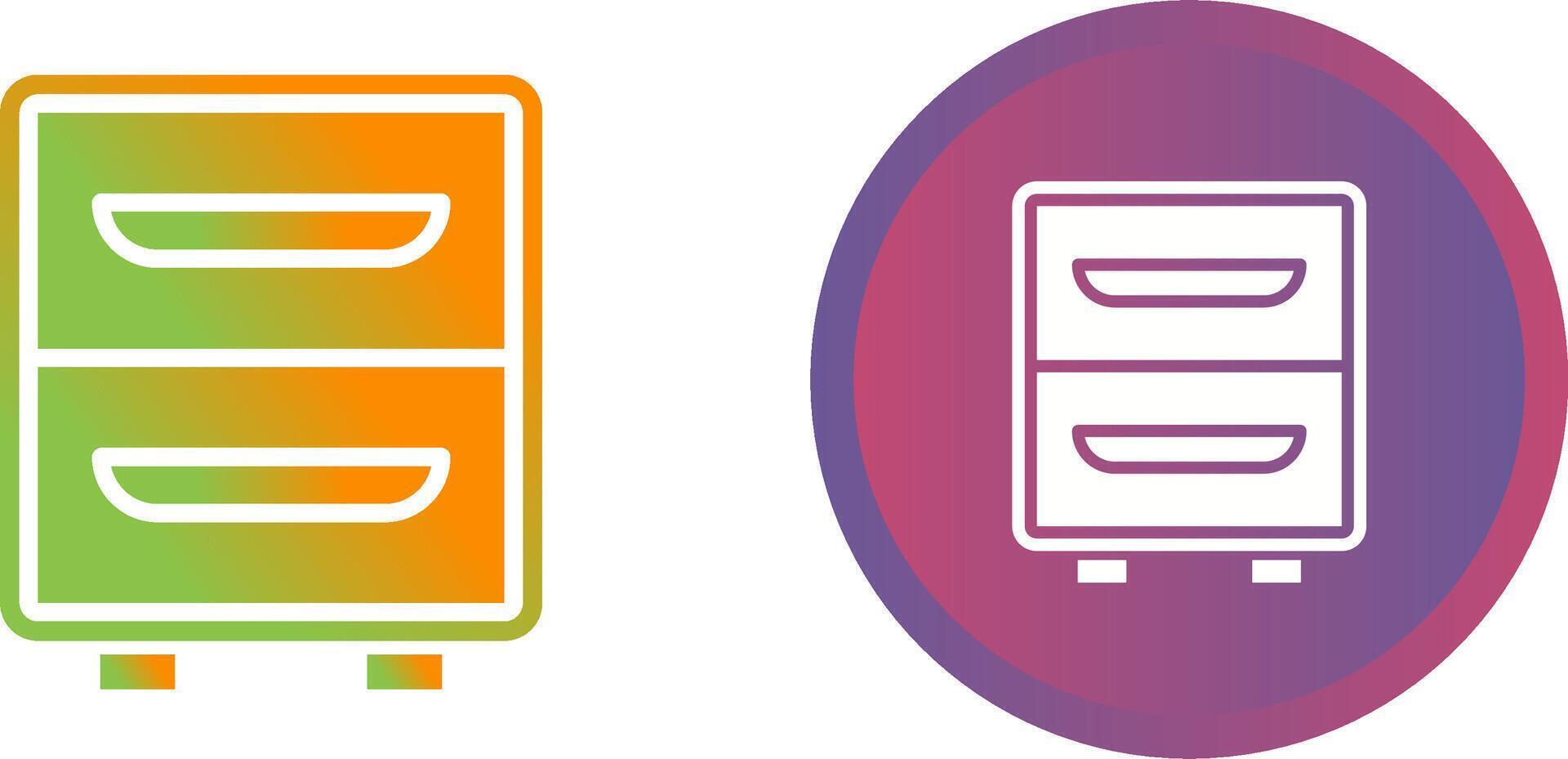 File Cabinet Vector Icon