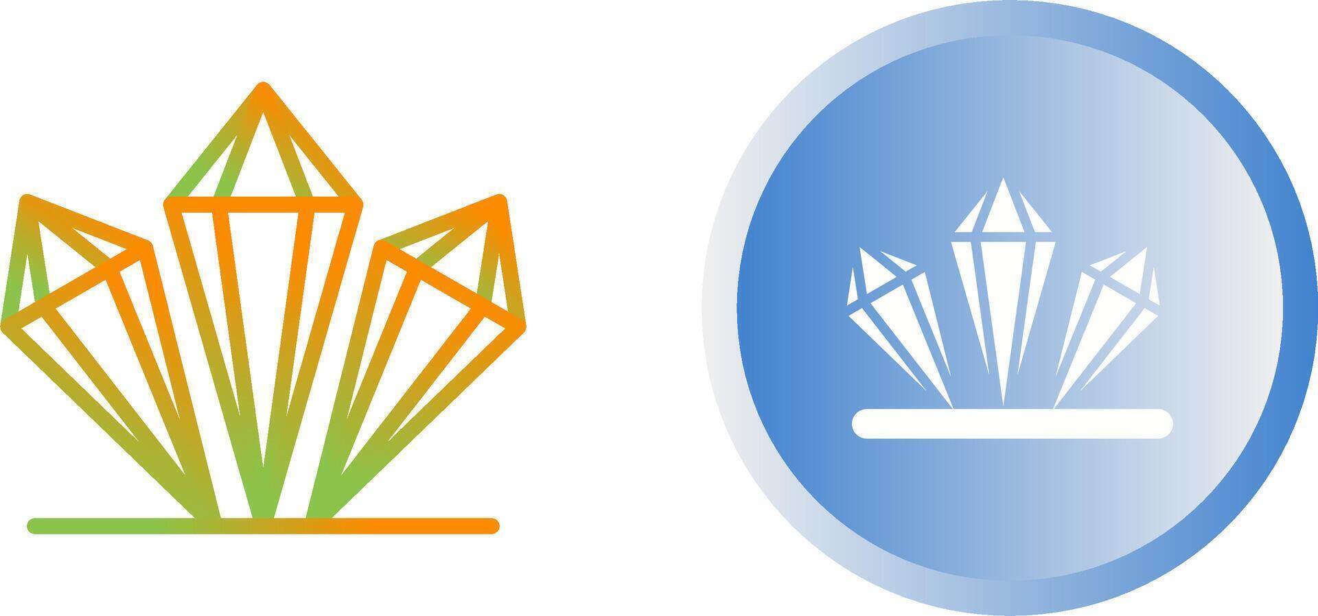 Crystal Vector Icon