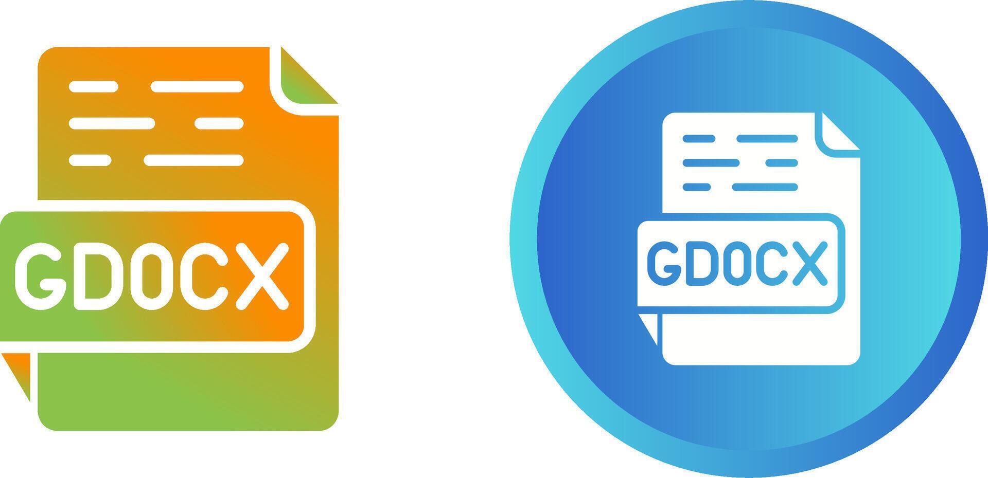 GDOCX Vector Icon