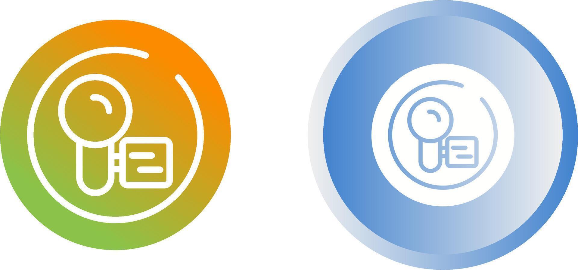 Video Camera Circle Vector Icon