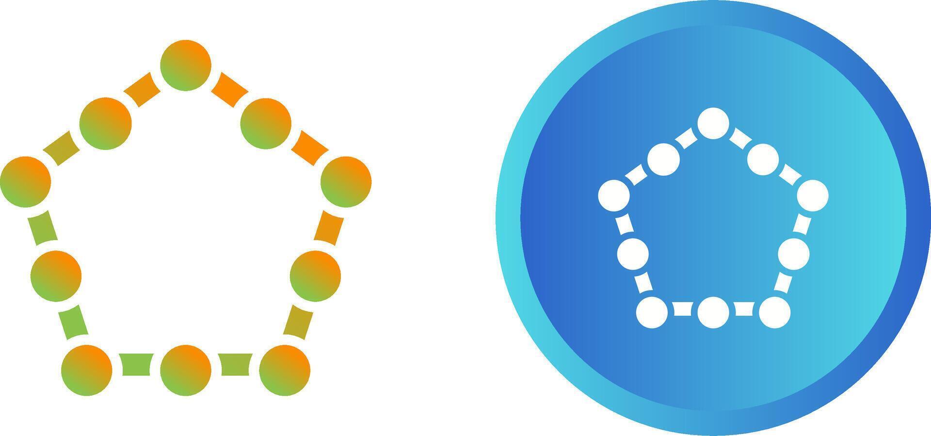 Hexagon Vector Icon